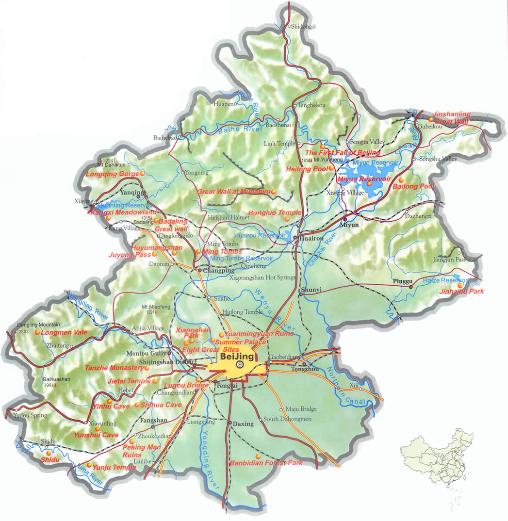Hebei Map